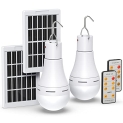 USB LED Camping Light Bulbs with Solar Panel  @ $15.49