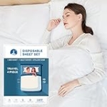 Yutianli Disposable Bed Sheets, Quilt Cover and Pillow case Set for Hotel and Travel. Portable Disposable Sheet Ready to use Disposable Bedding Set (Travel 4-Piece Double) @ $11.86
