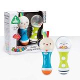 Early Learning Centre Little Senses Maracas, Stimulates Senses, Lights and Sounds Baby Maracas, Toys for Ages 6 Months, Amazon Exclusive, by Just Play
