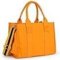 MEEJUNE Women Canvas Tote Handbags Casual Shoulder Work Bag Crossbody (Yellow) @ $24.79