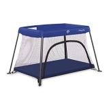 Dream On Me Travel Light Playard with Mesh Zipper Door in Navy @ $84.99