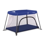 Dream On Me Travel Light Playard with Mesh Zipper Door in Navy @ $84.99