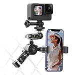 Fence Mount Holder Accessories for Action Cameras – ULANZI CM010 Action Camera Fence Clamp Mount Phone Holder Video Recording Accessories for Action Cameras