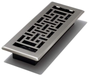 Decor Grates AJH310-NKL 3-Inch by 10-Inch Oriental Floor Register @ $9.97