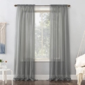 No. 918 53566 Emily Sheer Voile Rod Pocket Curtain Panel @ $4.99