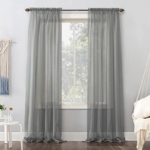 No. 918 53566 Emily Sheer Voile Rod Pocket Curtain Panel @ $4.99