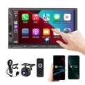Double Din Car Stereo Radio with CarPlay Android Auto @ $49.99