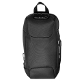 AOPULY Sling Bag Shoulder Crossbody Backpack Waterproof Chest Bag with USB Charging Port Lightweight Casual Daypack (Black-01a) @ $9.79