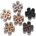 Cute Daisy Flower Hair Clips for Women and Girls, Medium to Large Non-Slip Matte Claw Clips for Thick or Thin Hair, 6 Pack Hair Accessories @ $3.99 ($0.66 / Count)