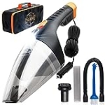 ThisWorx Car Vacuum Cleaner 2.0 – Upgraded w/ LED Light, Double HEPA Filter, 110W High Suction Power @ $35.99