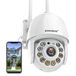 BOAVISION Security Camera Outdoor, Wireless WiFi IP Camera Home Security System 360° View,Motion Detection, auto Tracking,Two Way Talk,HD 1080P pan Tile Full Color Night Vision @ $43.99