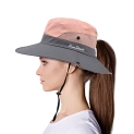 Womens Sun Hat – UV Protection UPF 50+ Sun Hats for Women with Ponytail Hole @ $4.99