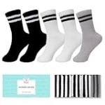 SISOSOCK Fuzzy Socks for Women Cozy Soft Warm Socks Casual Home Sleep Comfy Socks 5 Pack Winter Socks Gifts for Women