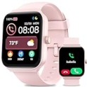 Quican Smart Watch for Women, Health Fitness Watch iOS Android Compatible, Activity Tracker with Heart Rate/Sleep Monitor/Step Calorie Counter, 99+ Sports, IP68 Waterproof Watch @ $59.99