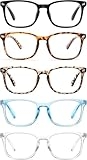 CCVOO Reading Glasses for Women/Men, Eyeglasses, Blue Light Readers for Women/Men, Computer Eye Glasses, Cheaters @ $5.26