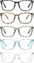 CCVOO Reading Glasses for Women/Men, Eyeglasses, Blue Light Readers for Women/Men, Computer Eye Glasses, Cheaters @ $5.26