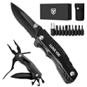 Gifts for Him Men Husband Boyfriend, Christmas Stocking Stuffers, Anniversary Birthday Gifts Idea for Him, Pocket Knife Multitool, I LOVE YOU Cool Folding Knife, Outdoor Camping Hiking Present @ $7