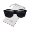 DANAMY Sunglasses Womens Polarized Trendy Sunglasses – Men & Women Mirrored Driving Fishing Sun Glasses with UV426 Protection @ $6.00