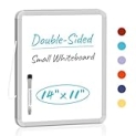 Small Double-Sided White Board Dry Erase Board For Wall @ $2.99