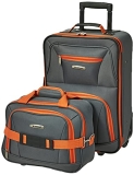 Rockland Fashion Expandable Softside Upright Luggage Set @ $39.99
