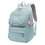 BASICPOWER School Backpack for Girls Boys, Laptop Backpack Middle High School Student Bookbag for Teens