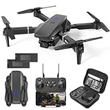 CuteAnt Drones with Camera for Adults/Kids, HD 1080P Mini Drone with Carrying Case, Altitude Hold, Headless Mode, One Key Take Off/Landing for Beginners, Gifts Toys for Boys&Girls with 2 Batteries @ $35.00