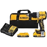 Dewalt 20V MAX XR Brushless Cordless 1/2″ Hammer Drill/Driver Kit