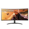 LG 34WP60C-B 34-Inch 21:9 Curved UltraWide QHD (3440×1440) VA Display with sRGB 99% Color Gamut and HDR 10 @ $299.99