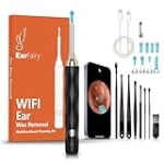 EarFairy Ear Wax Removal Tool with 1080P Ear Camera,Smart Ear Cleaner Earwax Removal Kit with 8 Ear Pick, Clear Ear Scope Otoscope with 6 LED Lights,Visual Earwax Cleaning tools Kit for iPhone Android @ $27.60 ($27.60 / Count)