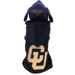 NCAA Colorado Golden Buffaloes Collegiate Cotton Lycra Hooded Dog Shirt (Team Color, Medium)