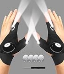 MOIPEJO LED Flashlight Gloves, Stocking Stuffers for Adults Christmas Gifts for Men Dad Boyfriend Husband Him, Cool Gadget Tools for Camping Fishing, Fathers Day Valentines Birthday Gift @ $4.16