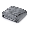 Bedsure Fleece Blankets Twin Size Grey – 300GSM Lightweight Plush Fuzzy Cozy Soft Twin Blanket for Bed @ $15.99