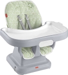 Fisher-Price Baby to Toddler High Chair SpaceSaver Simple Clean Portable Dining Seat & Booster with Washable Deep Tray & Liner @ $29.99