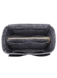 LEXSION Felt Purse Bag Organizer Insert with zipper Bag Tote Shaper Fit Speedy Neverful PM MM 8021 Grey M @ $11.46