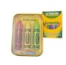 Lip Smacker Crayola Crayon 3-Piece Lip Balm Tin – Moisturizing, Soothing Razzmatzz, Banana Mania, Granny Smith Apple @ $1.62