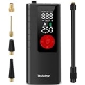 Tire Inflator Portable Air Compressor, 150PSI Smart Air Pump for Car Tires with Digital Tire Pressure Gauge,Fast Charge,Auto Shut Off, Portable Tire Inflator for Car, Bike, Motorcycle, Ball and More @ $11.99
