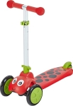 Mookie Scootiebug – Red | 3-Wheel Foldable Scooter with Height-Adjustable Handlebar @ $30.63