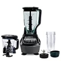 Ninja BL770AMZ Mega Kitchen System, 72 oz. Pitcher, 8-Cup Food Processor, 16 oz. Single Serve Cup, 1500-Watt, Black @ 80