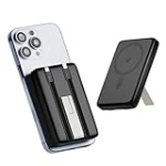 VOL2GO Magnetic Portable Charger Power Bank: 10000mAh Magnetic Battery Pack Cell Phone Wireless Fast Charging Pad for Apple iPhone 16e 16 15 14 13 12 Pro Max Plus Mini – for Travel and Business Trip @ $14.24