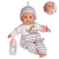 JC Toys Berenguer Boutique 15″ Soft Body Baby Doll – Open/Close Eyes- Perfect for Children 2+ Designed by Berenguer @ $17.49