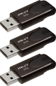 PNY 32GB Attaché 4 USB 2.0 Flash Drive 3-Pack