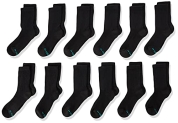 Hanes Boys’ Medium-Shoe Size: 9-2.5 Extra Durable Crew Socks Multipack @ $5.99