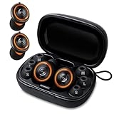 Senvok Ear Plugs for Sleeping Noise Cancelling with 50dB NRR – 3 Adjustable Noise Reduction Levels – Soft Reusable Silicone Hearing Protection Earplugs for Sleep, Work, Travel (Black)