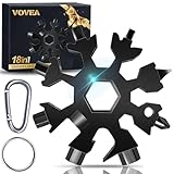 Snowflake Multitool Gifts for Men, Stocking Stuffers for Men, Christmas Gifts for Men, Dad,Boyfriend,Him – Mens Gifts Ideas, Cool Gadgets for Men, 18 in 1 Multi Tool Bottle Opener Screwdriver Wrench @ $4.99