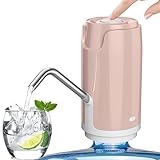 Water Dispenser for 5 Gallon Bottle, USB Charging Automatic Drinking Water Pump, Portability 5 Gallon Water Pump, Pertain Water Bottle Pump for Travel, Camping Office, Home, Kitchen,