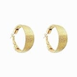 Hayangki Chunky Gold Hoop Earrings for Women Hypoallergenic Thick Open Huggie Hoop Earrings for Girls Gift Lightweight @ $6.66