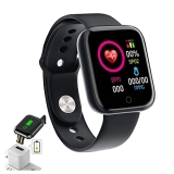 Smart Watch, Sport Waterproof Smartwatch, Fitness Tracker with Heart Rate Blood Pressure, Sleep Monitor,Message Call Reminder Smart Watch for Men Women Kids