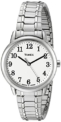 Timex Women’s TW2P78500 Easy Reader Silver-Tone Stainless Steel Expansion Band Watch @ $31.49