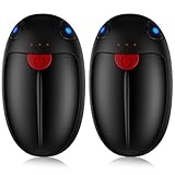 Hand Warmers Rechargeable, 2 Pack Portable Pocket Hand Warmers, 20Hrs Long Heating Double Warm Electric Handwarmers, Reusable Heater for Outdoors, Camping, Hunting, Golf, Fishing @ $6.99