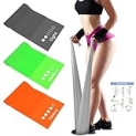 4.9ft Resistance Bands Set, Exercise Bands for Working Out, Elastic Bands for Home Exercise, Gym, Physical Therapy Bands for Stretch, Recovery, Yoga, Pilates, Rehab, Strength Training – Colorful @ $3.99